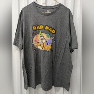Athletic Works Gray 'Rad Dad' Graphic Tee